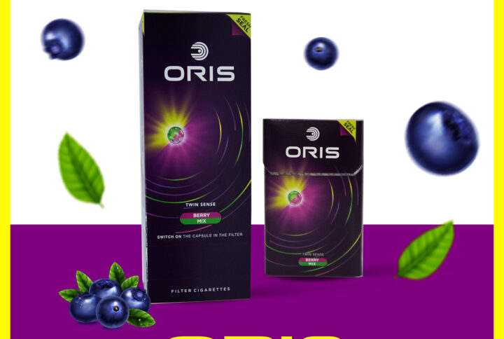 บุหรี่ ORIS TWIN SEMSE BERRY MIX